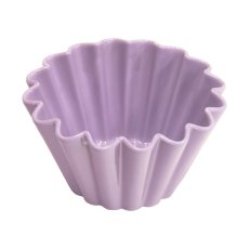 画像1: 【お取り寄せ】 6個組　陶器ケーキ型　パープル(紫)　9.8cm　日本製 (1)