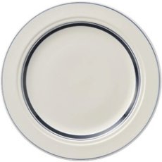 画像1: カントリーサイド　ネイビーブルー　27cm ディナー皿 (1)