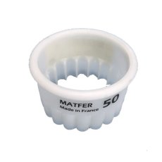 画像1: Matfer　マトファー 丸ギザ抜型　50　内径5.0×H3.5cm (1)