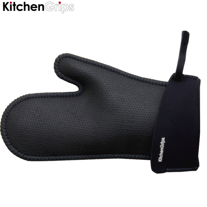 画像1: Kitchen Grips キッチングリップスオーブンミット S　ブラック (1)