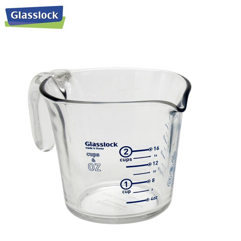 画像1: 【SALE04】Glasslock  グラスロック　スマートメジャーカップ 500ml  (1)
