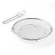 すっきり暮らす　盆ざる　持上ﾌｯｸ付　22cm