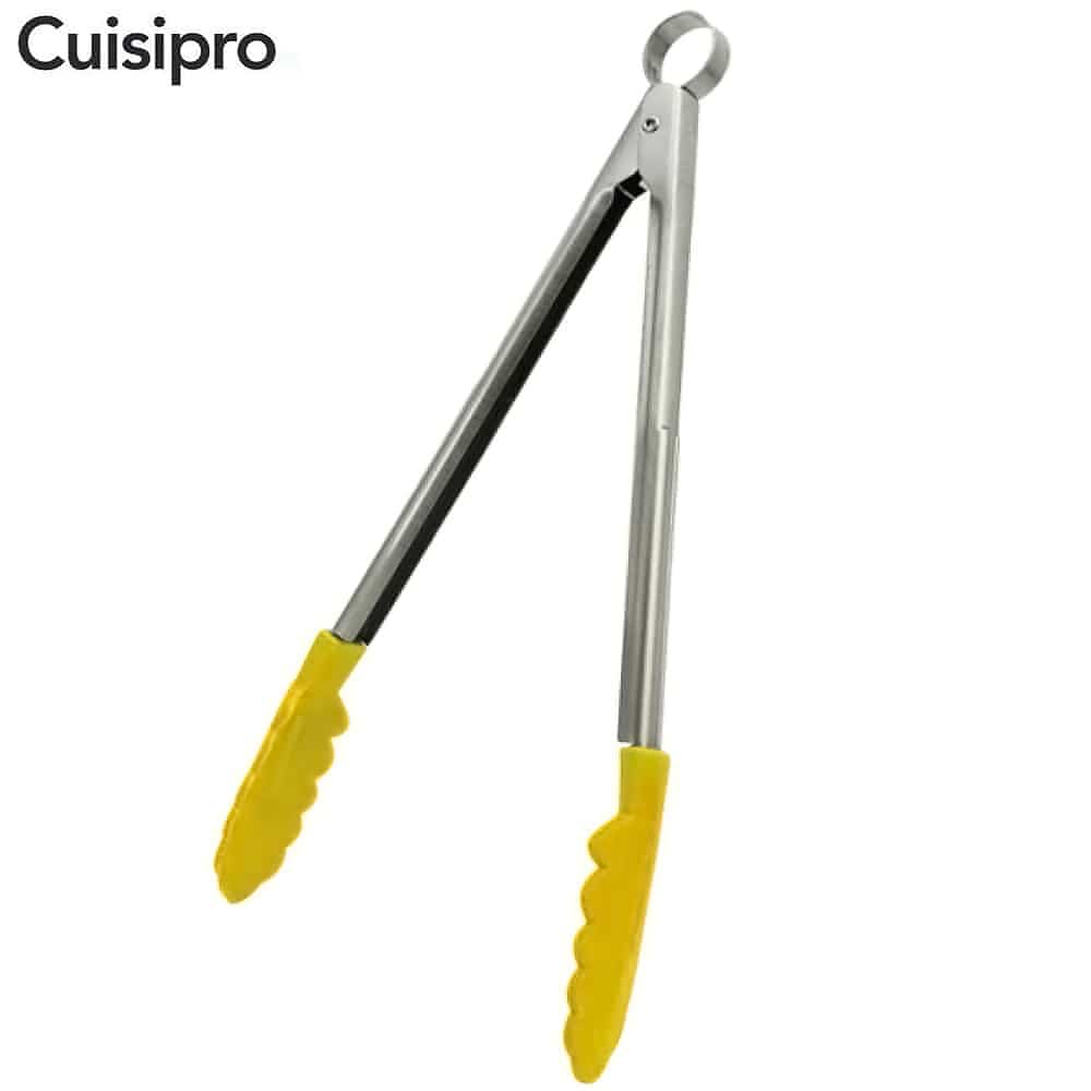  Cuisipro　クイジプロ　万能シリコントング　中　イエロー　アウトレット