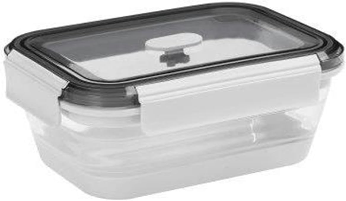 たためる保存容器　レクタングル　1.2L●
