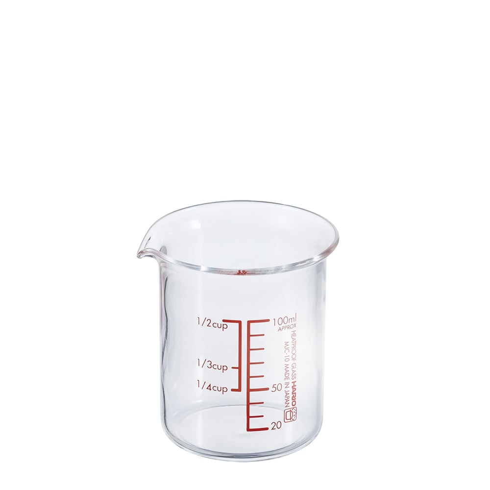 ハリオ 耐熱ガラスメジャーカップ 100ml