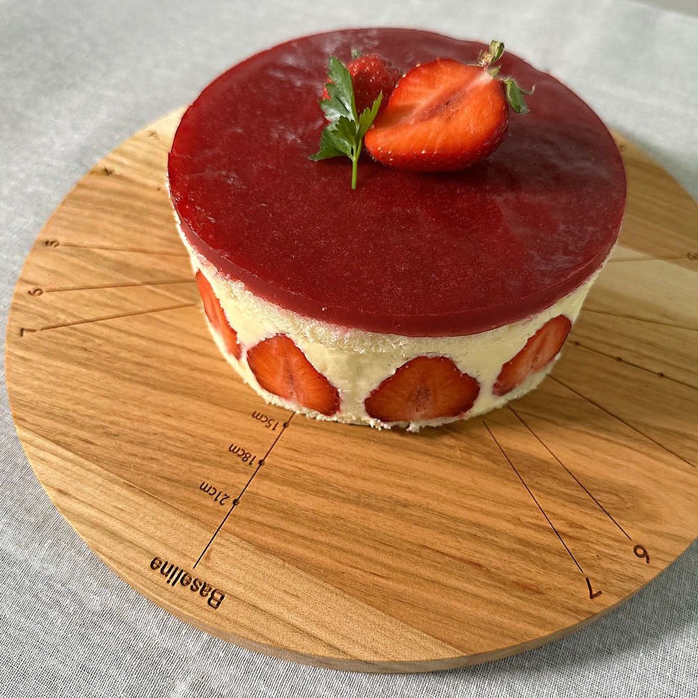 IKESHOオリジナル 日本製ケーキカッティングボード　リバーシブル