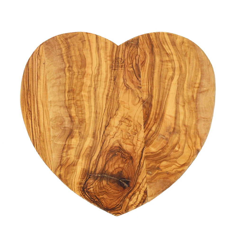  [アウトレット] BERARD オリーブカッティングボード　ハート 大【F】ベラール