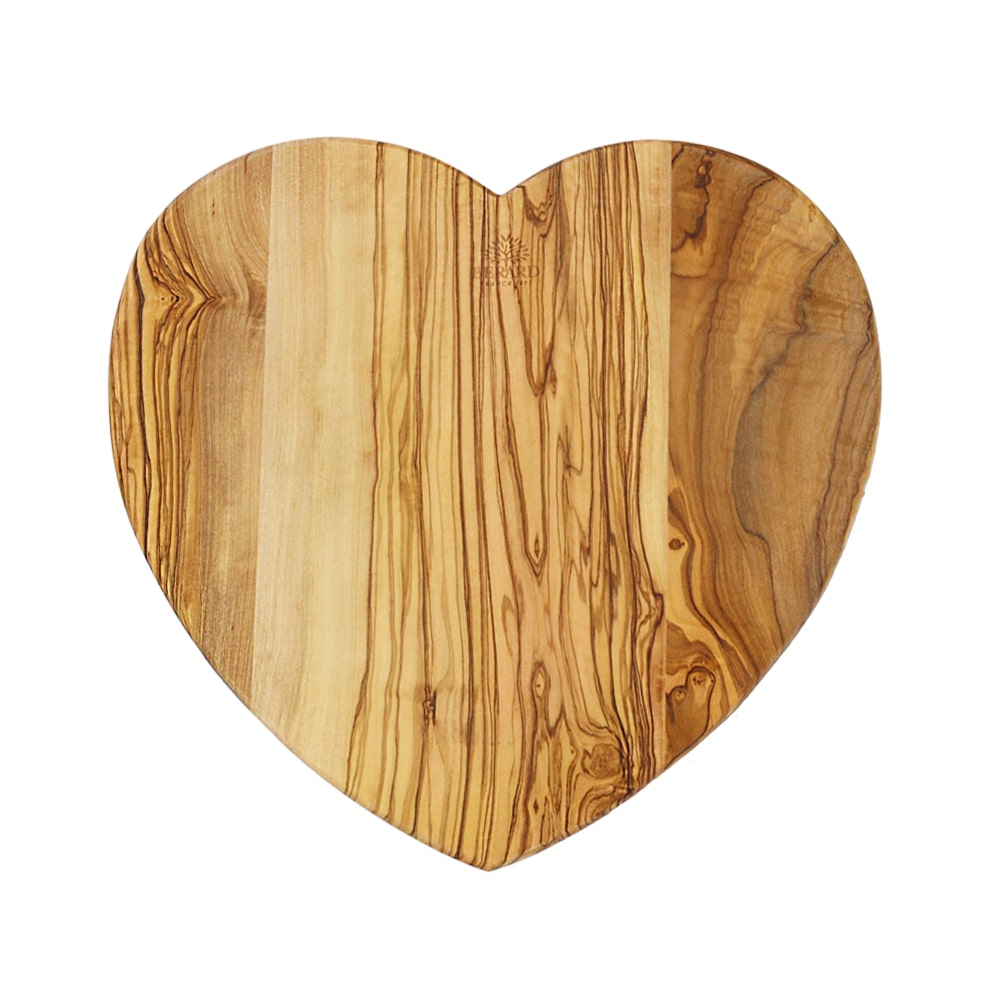 [アウトレット] BERARD オリーブカッティングボード　ハート 大【G】ベラール