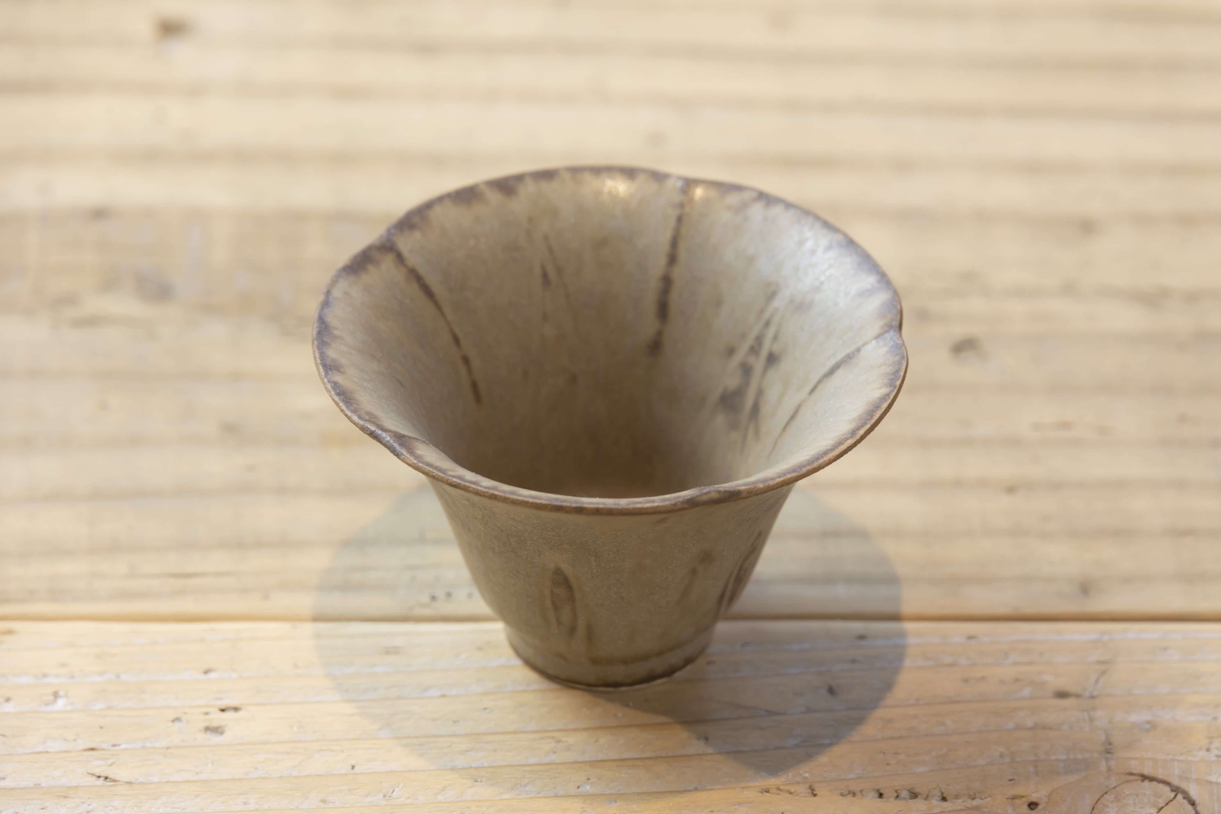 朝顔形珍味入　前田量子先生"ラクヤセ"食器