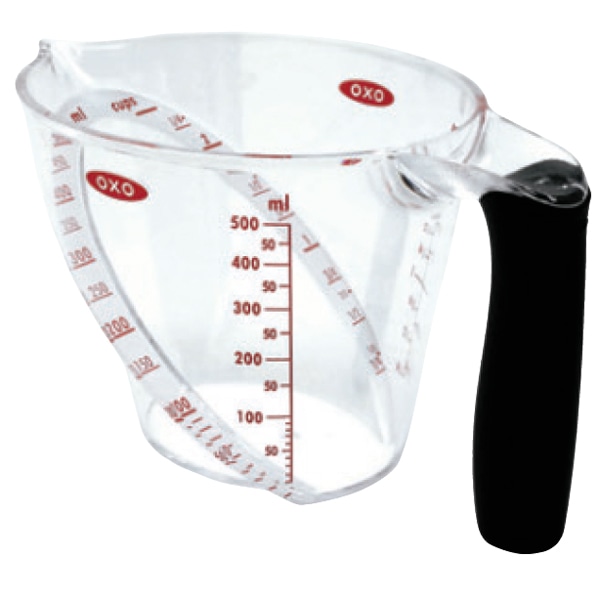 【在庫限りでモデルチェンジ】OXO オクソ　アングルドメジャーカップ　500cc