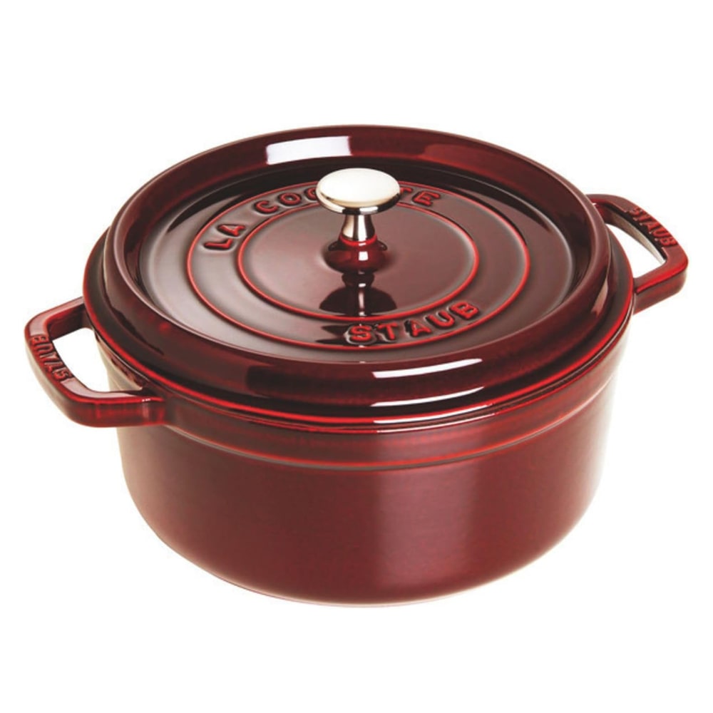 【ご予約】　Staub ストウブ ピコ ココットラウンド 10cm グレナディンレッド　※ ▼