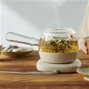 急須型ガラス電気ケトル