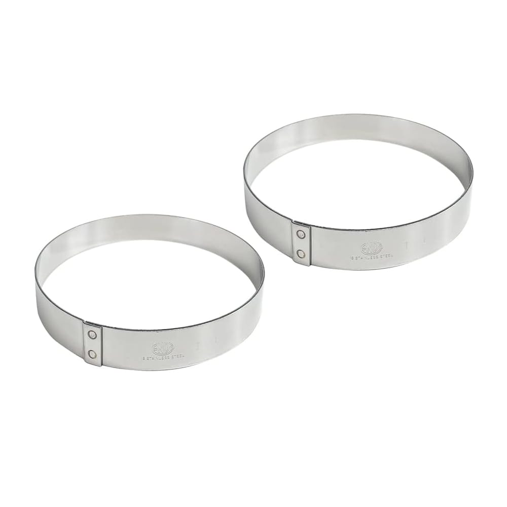 【2個組】ステンレス 目玉リング 10cm H1.7cm