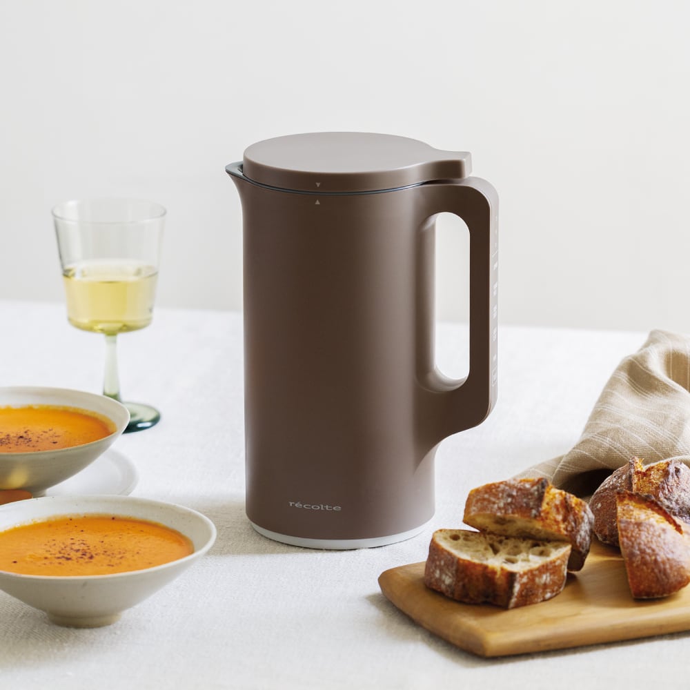 レコルト 自動調理ポット　モカブラウン