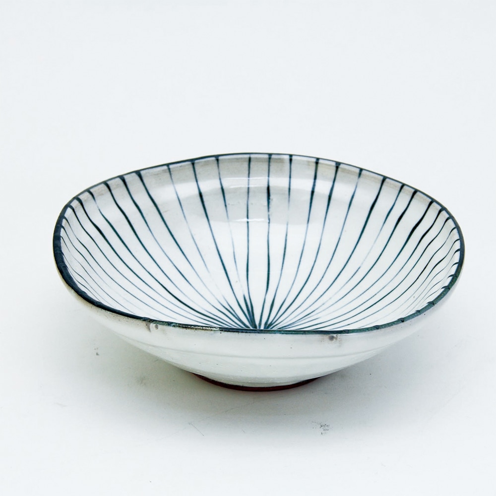 白化粧 十草 6寸鉢　17cm　中鉢･深皿